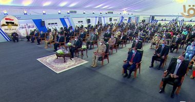 بدء احتفالية افتتاح مشروعات إسكان بديل المناطق غير الآمنة بحضور الرئيس السيسي