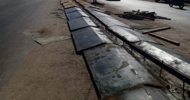 محافظ الشرقية يوجه بغلق الدورانات العشوائية بالحاجز الخرساني بطريق أبوحماد الزقازيق