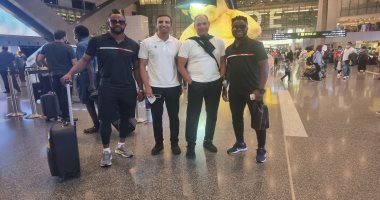 وصول بعثة المصرى إلى قطر استعدادا لمواصلة الرحلة إلى القاهرة.. صور