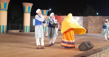 انطلاق مهرجان أسوان لتعامد الشمس على وجه رمسيس الثانى بعروض فنية.. فيديو وصور