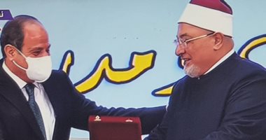 خالد الجندى: تكريم الرئيس يدعونى لبذل الكثير من الجهد لخدمة الدين والوطن