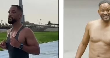 ويل سميث يوثق عودته لوزنه المثالى من خلال "Best Shape Of My Life"