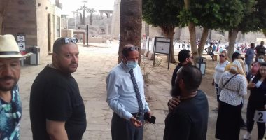مدير شباب ورياضة الأقصر يتفقد بروفات احتفالية افتتاح طريق الكباش.. صور