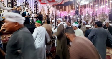 مدائح حب النبى تشعل ليالى المولد النبوى فى أسوان.. فيديو لايف وصور