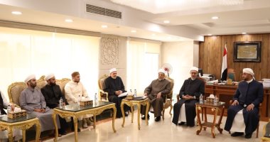 أمين مجمع البحوث الإسلامية يلتقى وفدا عراقيا ويستعرض جهود الأزهر