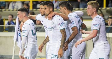دوري أبطال أوروبا.. مانشستر سيتى يتفوق على كلوب بروج 2-0 بالشوط الأول