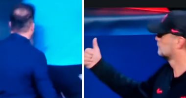 أتلتيكو مدريد ضد ليفربول.. سيميونى يرفض مصافحة كلوب عقب نهاية المباراة