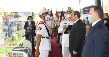 الرئيس السيسى يشهد حفل تخرج دفعة جديدة من كلية الشرطة