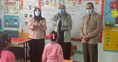 محافظ شمال سيناء يتفقد انتظام الدراسة بمدارس العريش