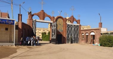 صور.. دير مارجرجس بالرزيقات يعلن اقتصار الاحتفالات السنوية على الزيارة 
