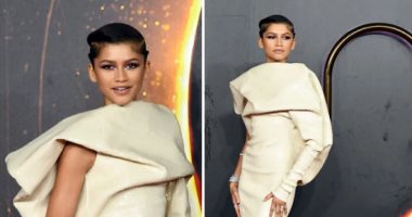 زيندايا تتألق بفستان أبيض ومجوهرات بلغاري في العرض لأول لفيلمها Dune