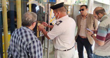تشميع 95 محلا مخالفا بحدائق الأهرام فى الجيزة