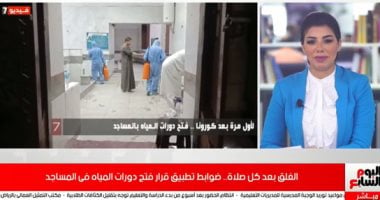 ما هى ضوابط عمل دورات المياه بالمساجد بعد إعادة افتتاحها؟ فيديو