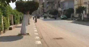 شاهد جمال كورنيش النيل فى زفتى بالغربية بعد إزالة تعديات المخالفين