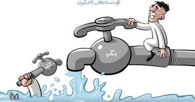 انتشار صناع المحتوى غير الهدف على منصات التواصل الاجتماعى فى كاريكاتير سعودى
