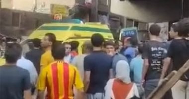 فيديو يظهر حادث تهشم سيارة بعد سقوطها من أعلى محور صفط اللبن