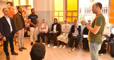 متدربو صندوق مكافحة الإدمان بكفر الشيخ يؤدون قسم الالتزام باللائحة