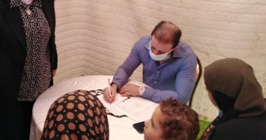 الكشف على 1841 مريضا ضمن "حياة كريمة" بمنشأة راغب الطحاوى بالشرقية