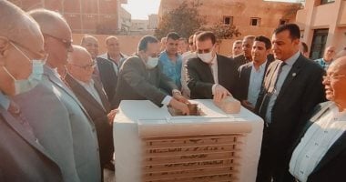 محافظ شمال سيناء يفتتح ميدان المهندسين ومعرض الفن التشكيلى