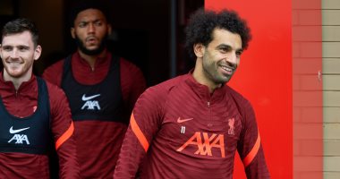 محمد صلاح فى "لوك" جديد قبل موقعة ليفربول ومانشستر يونايتد