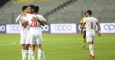 الزمالك يدك شباك توسكر الكيني بثنائية في الشوط الأول
