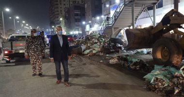 جولة مسائية مفاجئة لمحافظ القليوبية بشوارع شبرا الخيمة لمتابعة منظومة النظافة