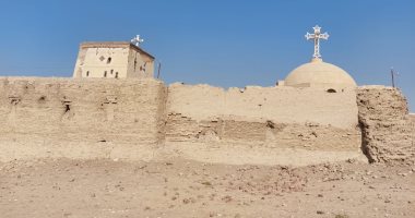 ترميم لحماية الأسوار.. الآثار تحافظ على تاريخ دير الأنبا متاؤوس بالأقصر.. فيديو