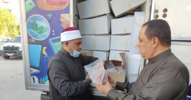 الأوقاف توزع اليوم 7 أطنان من لحوم صكوك الإطعام فى 6 محافظات 