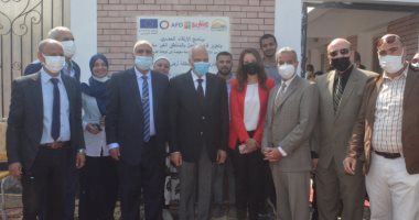 محافظ الجيزة يفتتح أعمال إنشاء خزان مياه أرضى بالبراجيل بسعة 6000 متر مكعب