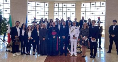 السفير الباباوى بمصر يحيى الذكرى الـ79 لشهداء الحرب العالمية الثانية بالعلمين
