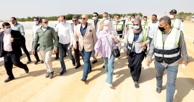 محافظ بني سويف يتفقد أعمال المرحلة الثانية من مشروع إصلاح منظومة الصرف الصناعي 