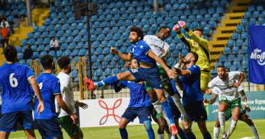 انطلاق مباراة الاتحاد السكندرى وفيوتشر في الدورى المصري