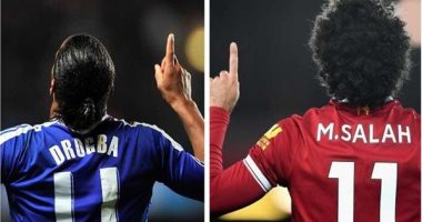 أخبار محمد صلاح.. الحساب الرسمي للبريميرليج يحتفل بتخطى الفرعون إنجاز دروجبا 