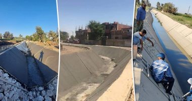 سباق مع الزمن لتأهيل 206 ترع بالمنيا.. تفاصيل 36 مشروعا لتبطين الترع بالمرحلة الأولى.. تكلفتها مليار و373 مليون جنيه.. ووكيل وزارة الرى: الانتهاء من 351 كيلو متر بنسبة تنفيذ 56.79%.. فيديو وصور
