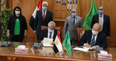 رئيسا جامعتى المنوفية والدلتا التكنولوجية يوقعان بروتوكول تعاون مشترك لتبادل الخبرات