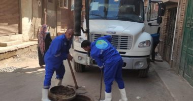 "مياه المنوفية": صيانة البالوعات وشبكات الصرف لاستقبال موسم الأمطار