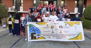 جامعة المنيا تنظم معسكرا تثقيفيا لتشجيع طلابها وتوسيع مداركهم نحو العمل التطوعى