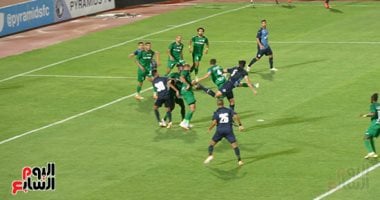 بيراميدز يتقدم على إيسترن بهدف فى الشوط الأول.. فيديو
