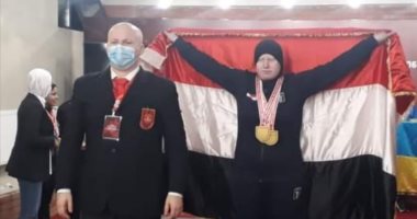"آية حمادة" ابنة كفر الشيخ تتوج ببطولة العالم لرفع الأثقال للمكفوفين
