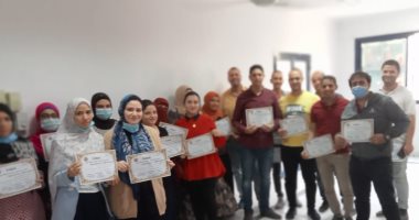 تدريب أطباء العلاج الطبيعى بمديرية الصحة بالفيوم.. صور