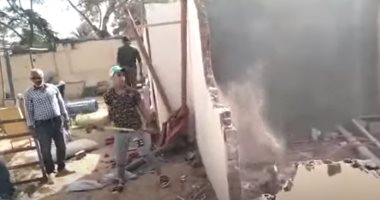 محافظة الجيزة تزيل 3 حالات بناء مخالف بينها مزرعة لتربية الكلاب بالمنصورية