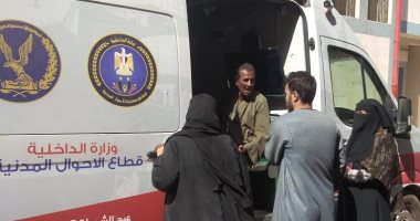 استخراج 3 آلاف بطاقة رقم قومي وشهادة ضمن قافلة الأحوال المدنية فى أبوتشت بقنا