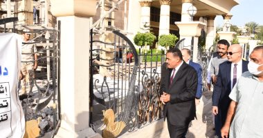 محافظ مطروح يتابع أعمال إنشاء فرع دار الإفتاء الجديد