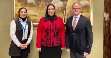 وزيرة التضامن تلتقى مسئول بالأمم المتحدة تمهيدا لإطلاق الاستراتيجية الوطنية للتطوع