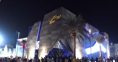 وزير التنمية المحلية يتفقد الجناح المصرى المشارك فى معرض "إكسبو دبى 2020"