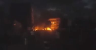 أول فيديو لانفجار مطار عدن الدولى باليمن