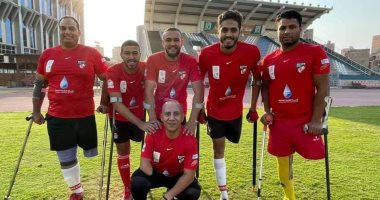 11 لاعبا من بيراميدز يمثلون منتخب مصر لمبتورى الأطراف فى كأس الأمم الأفريقية.. صور
