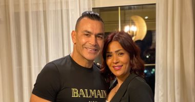 عصام الحضرى يهنئ زوجته بعيد ميلادها: "شكرا على وقوفك في ضهري بأصعب الظروف"