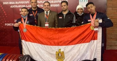 روان جاد تحقق رقما عالميا فى بطولة رفع الأثقال للمكفوفين بجورجيا.. صور