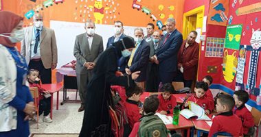 محافظ كفر الشيخ يفتتح مدرسة القصابي الجديدة لمواجهة الكثافة الطلابية ..لايف وصور